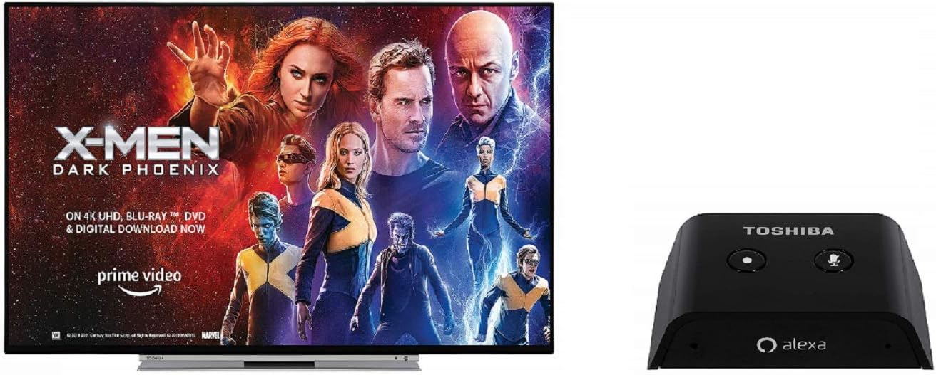 Toshiba 49UL5A63DB 49-Inch Smart 4K Ultra-HD with Toshiba Connect USB Alexa Microphone
