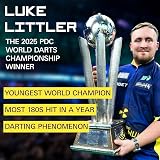 Target Darts Luke Littler Gen 1 Prodigy 90% Tungsten 22G Swiss Darts view 2