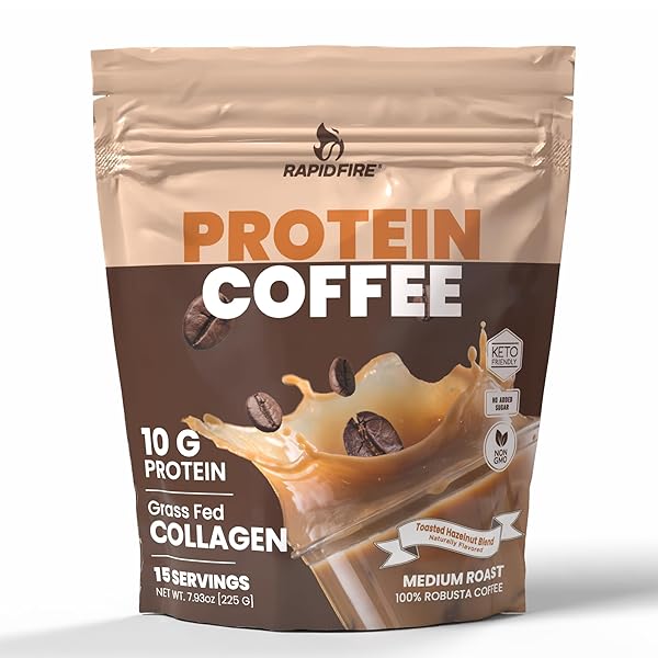 PROTEIN COFFEE, WITH 10G OF PROTEIN WITH COLLAGEN,...