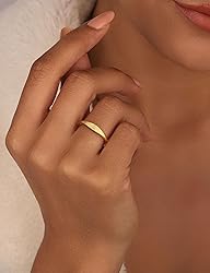 ZNBOH 14k Gold Filled Rings for Women Non Tarnish