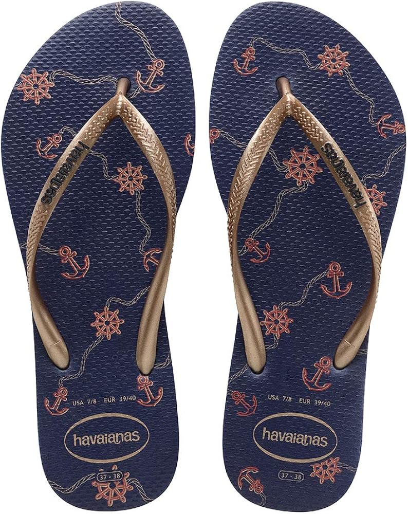 Havaianas Tongs Femme Slim Nautical Amazon.fr Chaussures et Sacs