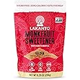 Lakanto Golden Monk Fruit Sweetener with Erythritol - Raw Cane Sugar Substitute, Zero Calorie, Keto Diet Friendly, Zero Net C