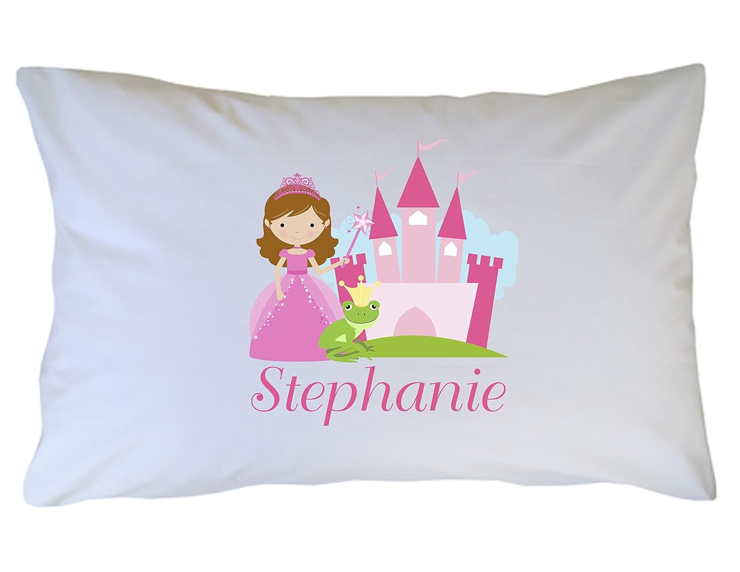 Personalized Princess Pillowcase for Kids Girls Princess