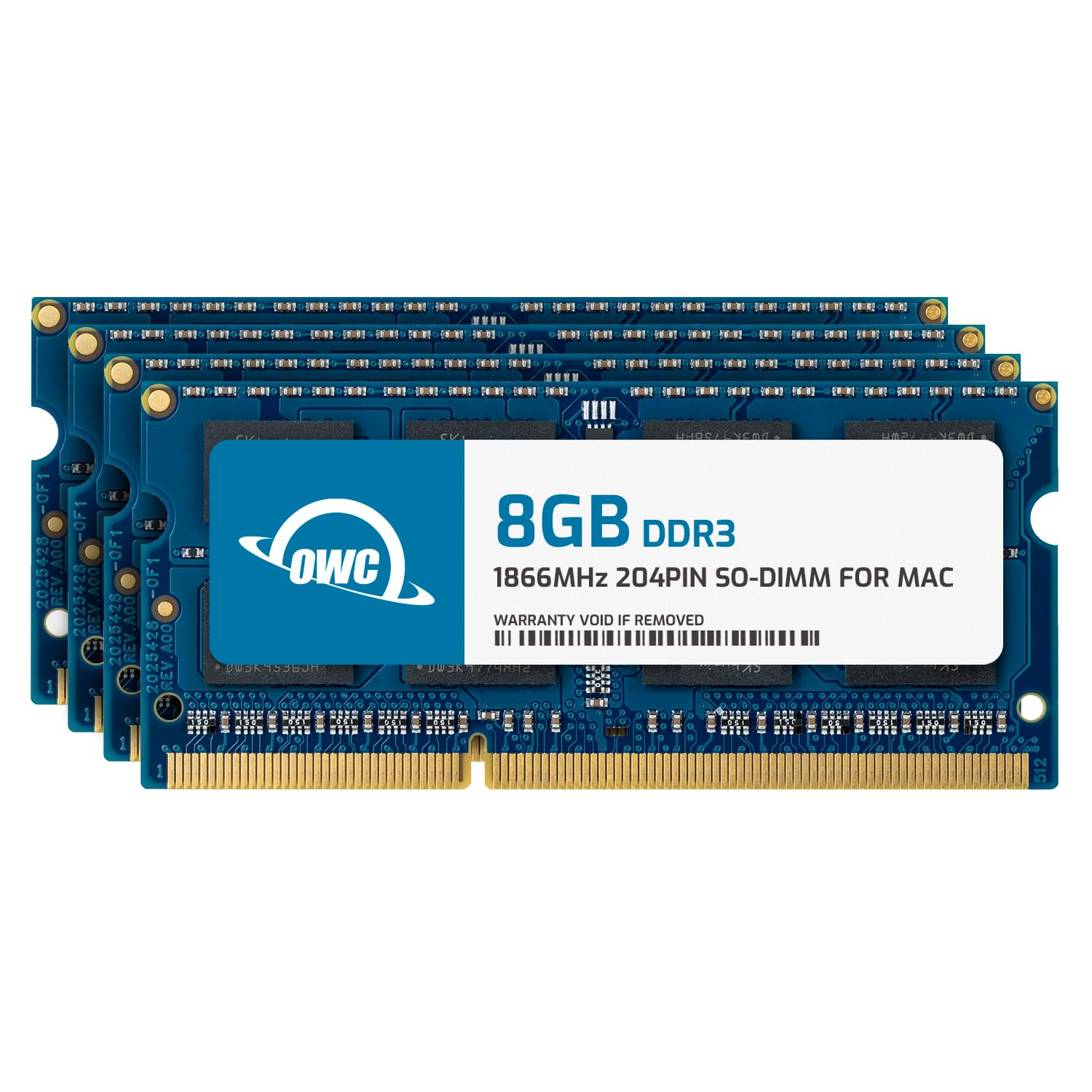 OWC - 32GB OWC Memory Upgrade Kit - 4 x 8GB PC14900 DDR3 1866MHz SO-DIMMs for 27-inch iMac w/Retina 5K Display (Late 2015) models and compatible PCs