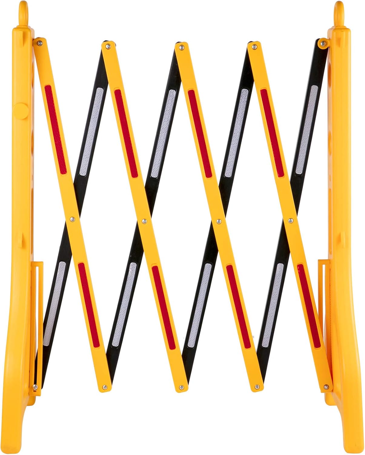 VEVOR Expandable Mobile Barricade 8.3ft Width Plastic Barricade Water