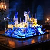 VONADO Updated LED Light Kit Compatible with LEGO Hogwarts Castle and Grounds 76419, Creative Lighting Set Accessories Compatible with LEGO 76419 Building Set (Lights Only, No Models)