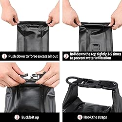 WELL-STRONG Waterproof First Aid Kit Roll Top Boat
