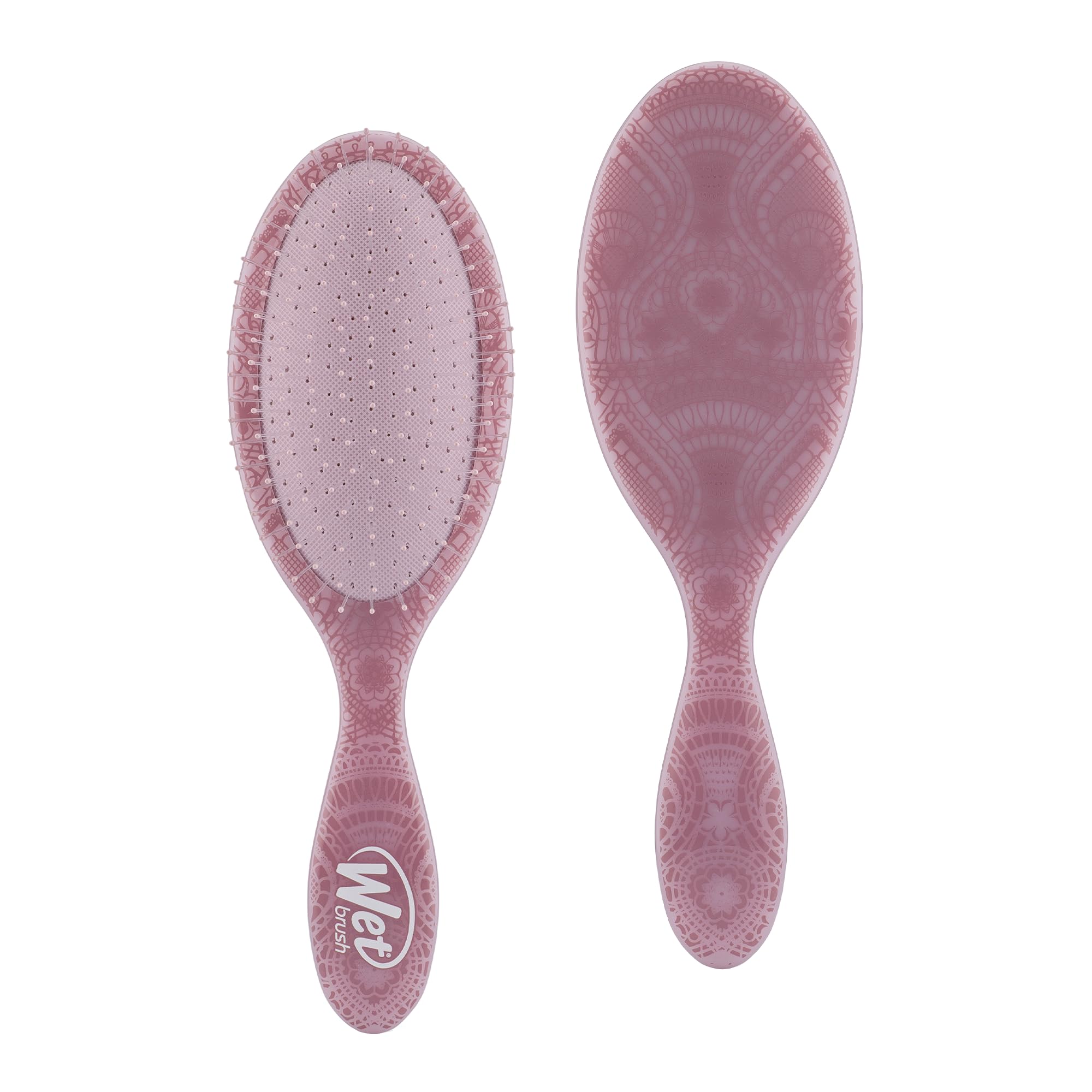 WetBrush Original Detangler Hair Brush with Ultra Soft Intelliflex Bristles to Gently Separate Knots With Ease, Does Not Rip Hair, For All Hair Types, Reclaimed Romance Collection, Purple