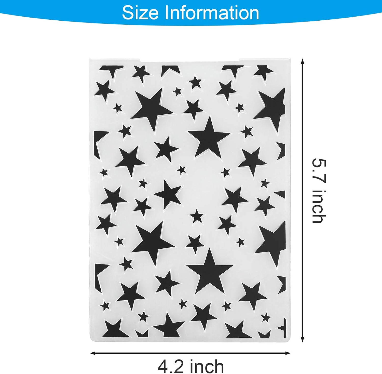15 Pieces Embossing Folders 5.7 x 4.2 Inch Plastic Template Craft Card Christmas for Making Paper Cards Photo Album Wedding Decoration Scrapbooking - Image 5