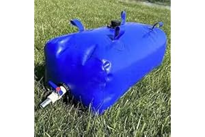 GOYAPPIN 142Gal/540L Water Storage Bladder,Collapsible Portable Water Tank Containers,Large Capacity Water Storage Bag for Camping RV Agricultural Irrigation Outdoor Emergency Water