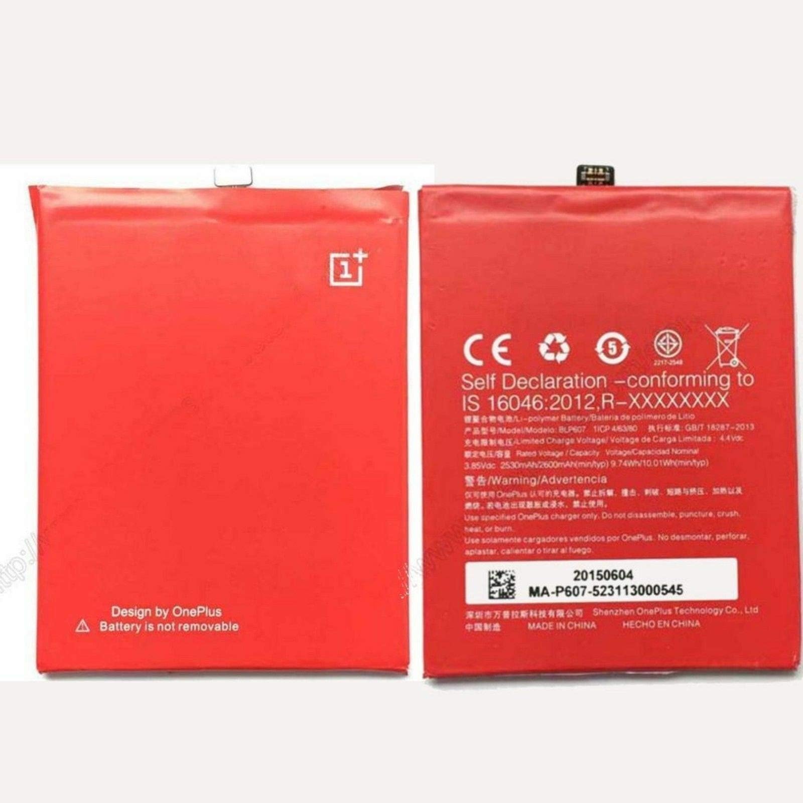 ONEPLUS Original Battery BLP597 3300mAh for OnePlus 2 Replacement Battery New