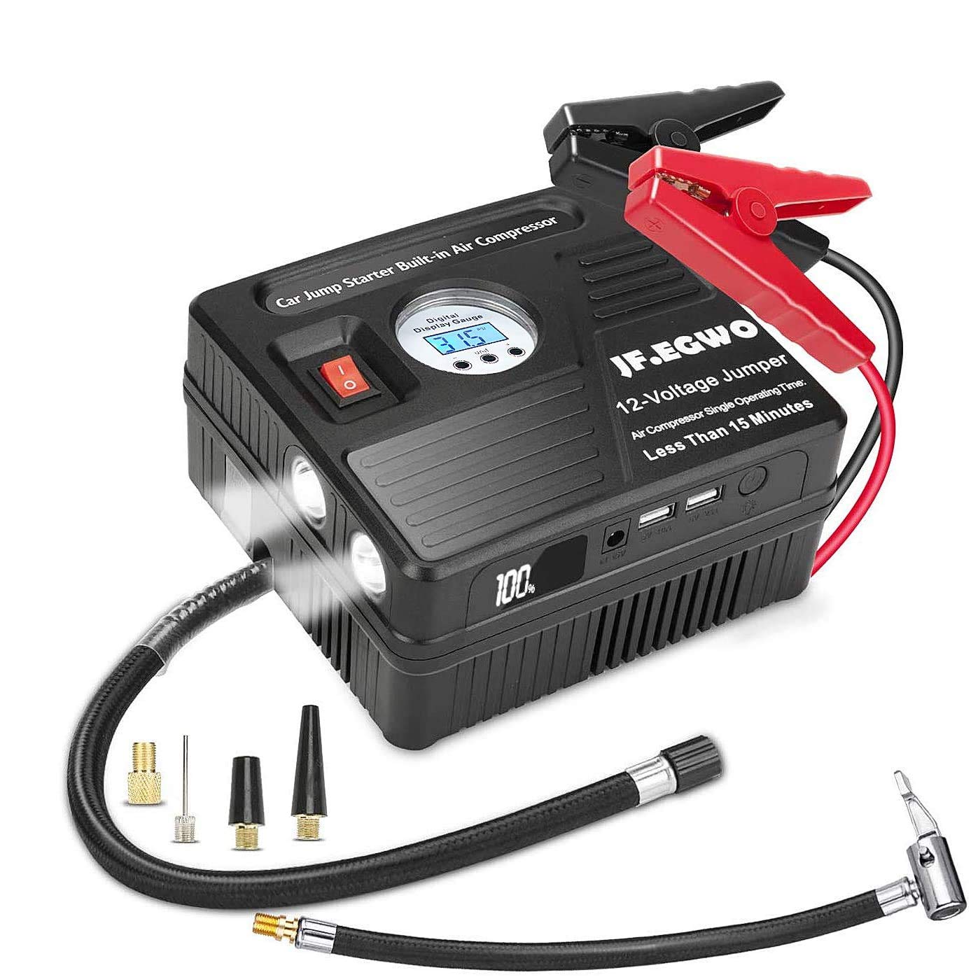 Jump Starter With Built-In Air Compressor: Ultimate Guide