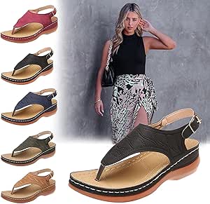 Amazon.com: Dimleen Orthopedic Sandals, Orthopedic Sandals for Women, Dotmalls Women's Comfy 