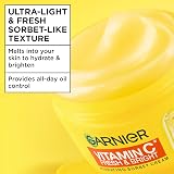 Garnier Vitamin C Fresh & Bright Hydrating Sorbet Cream 85ml 4% Niacinamide view 2