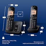 Panasonic KX-TGC262EB Digital Cordless Phone Twin Handset Nuisance Call Block view 7