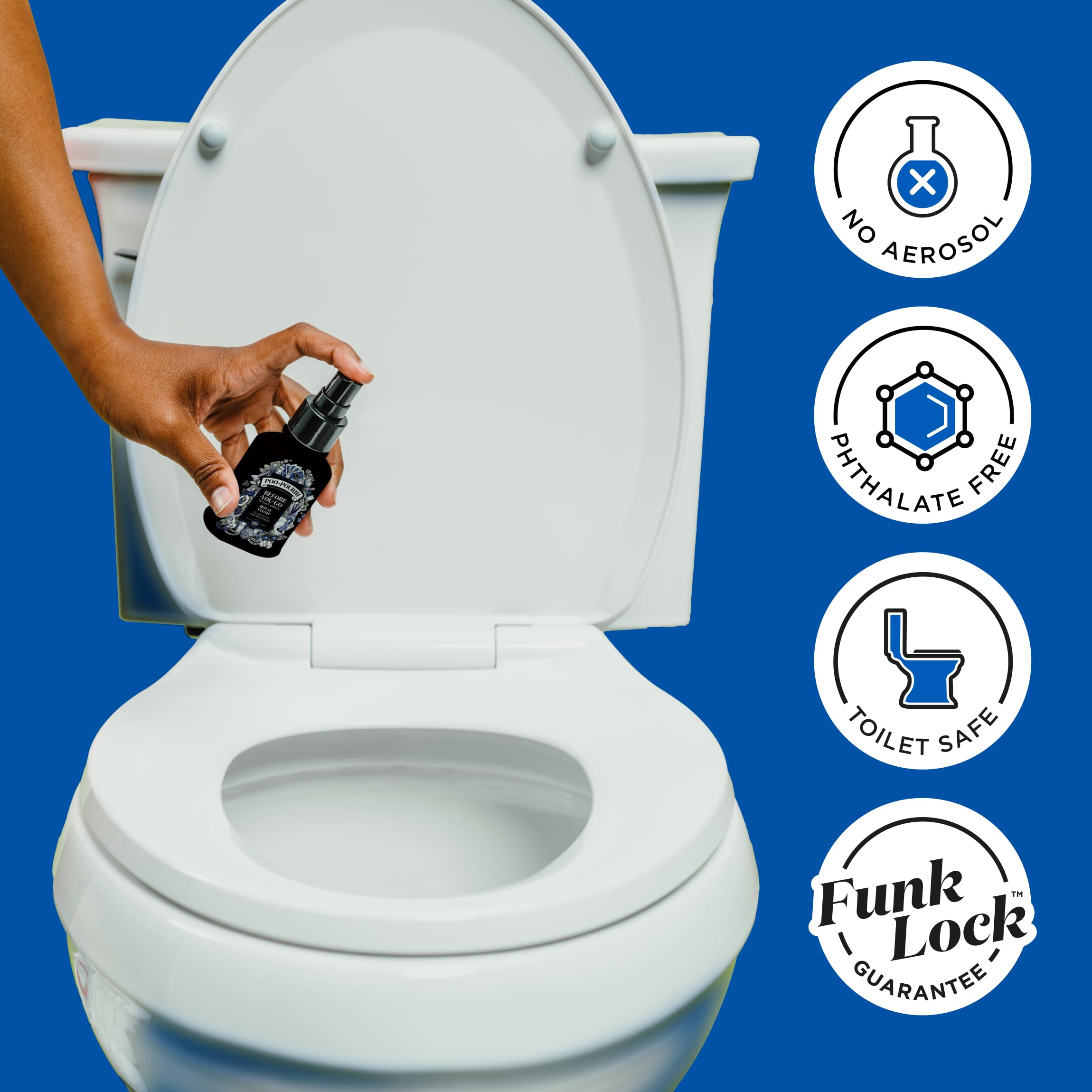 Poo-Pourri Before-You-Go Toilet Spray, Royal Flush, Travel Size 10 mL - Eucalyptus and Spearmint