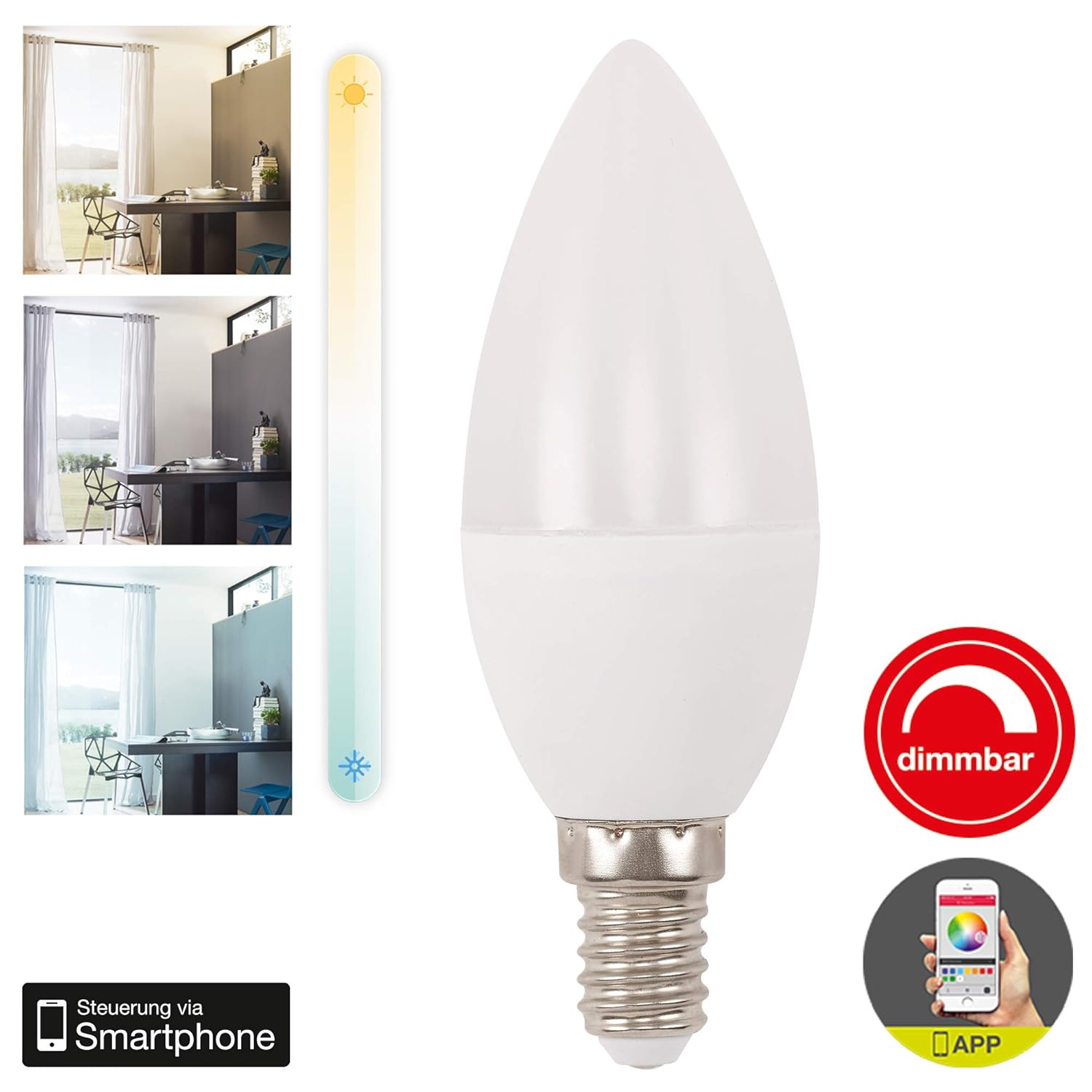 Wifi Led Lampe Briloner Leuchten 350 Lm 2700 6500 Kelvin Echo Farbtemperatur Warm Weiss Bis Kalt Weiss Alexa Und Google Home Kompatibel E14 4 5w Dimmbar Und Timerfunktion Via App Wi Fi Lampen Leuchtmittel Ayurvedanetworkbhu Com 6500 Kelvin Lampe