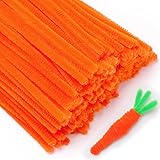 Eppingwin 200pcs Pipe Cleaners, Orange Pipe