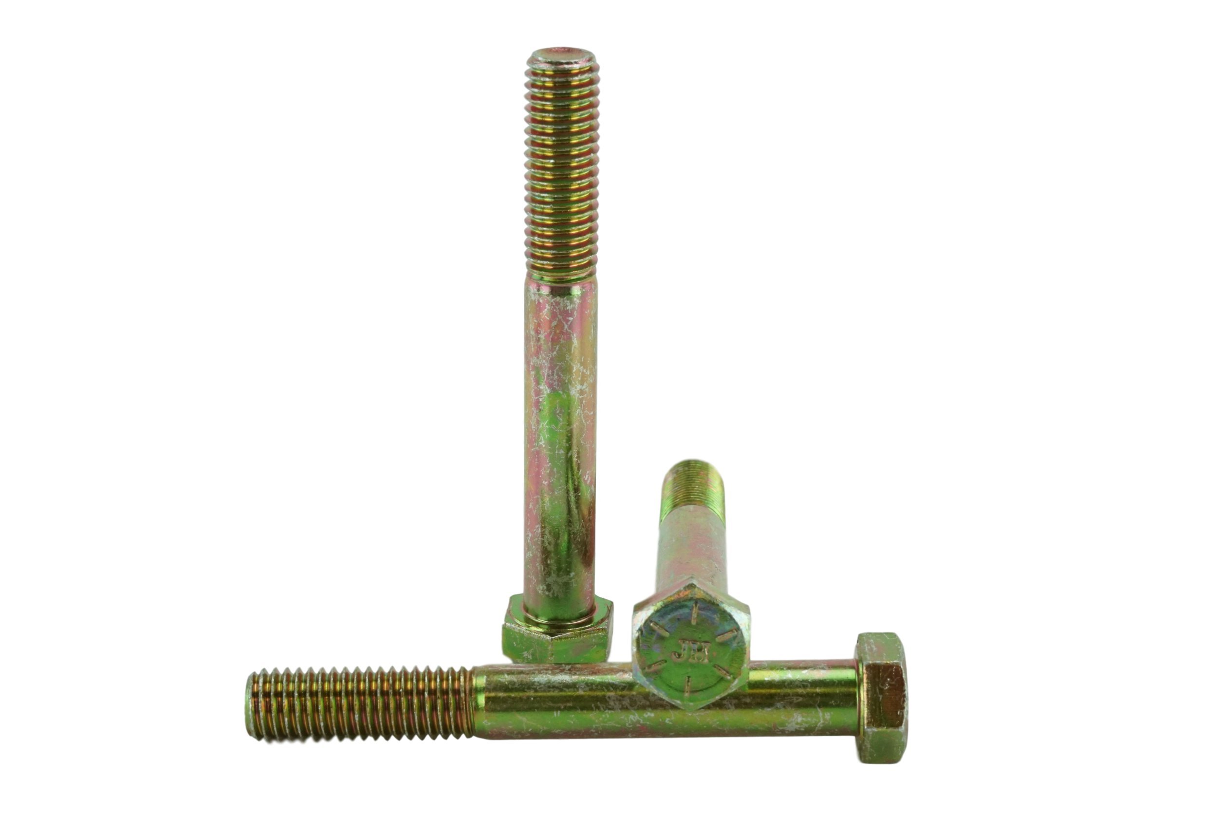 1/2-13 x 4" Hex Head Bolts, Grade 8 (1" to 5" Lengths in Listing) Hex Head Cap Screws (25 pcs, 1/2-13 x 4")