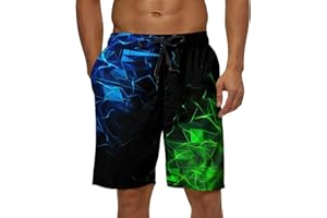 Cozople Mens Swim Shorts Swim Trunks Quick Dry Bathing Suits Mesh Lining Beach Board Shorts