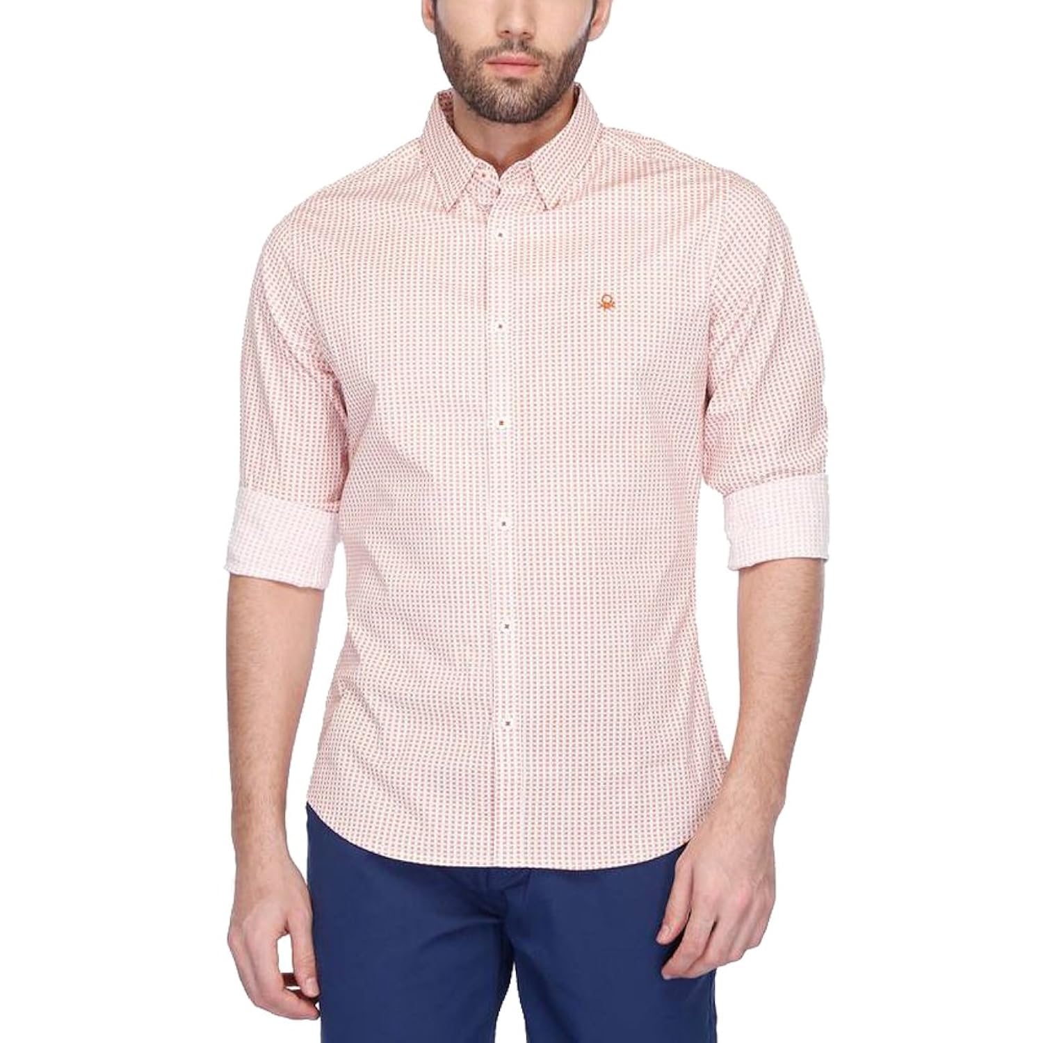 united colors of benetton men's dress shirt