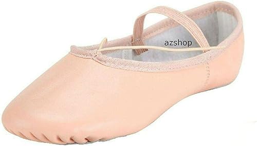 pink leather ballet shoes