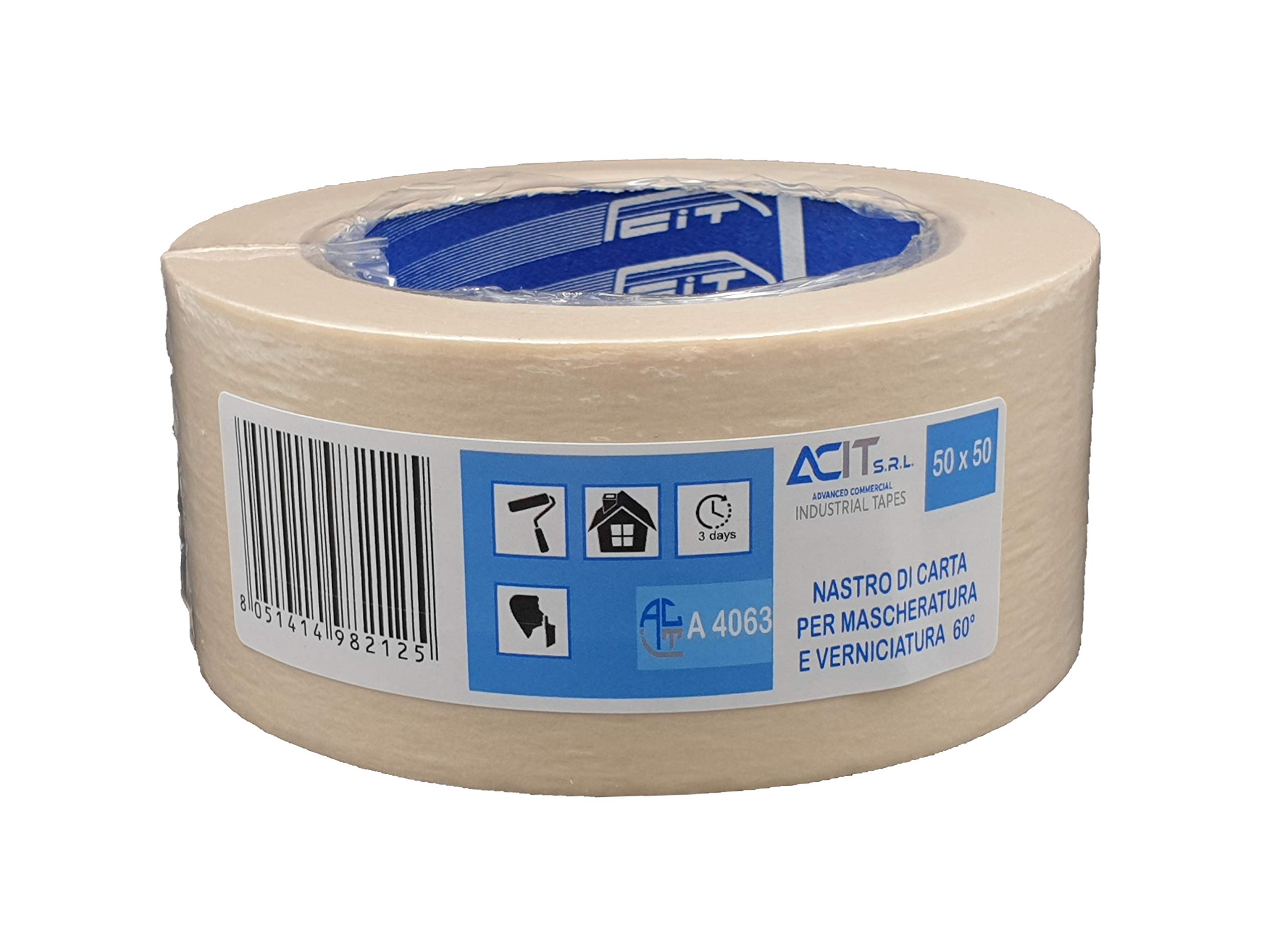ACIT Paper masking tape, painting, single pack (54 yd x 1,96)