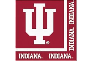 Trendware Indiana University Napkins, 60 Count