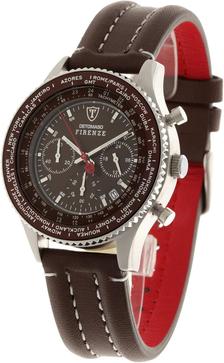 DETOMASO HerrenArmbanduhr Firenze Chronograph Quarz SL1624CBN Amazon.de Uhren