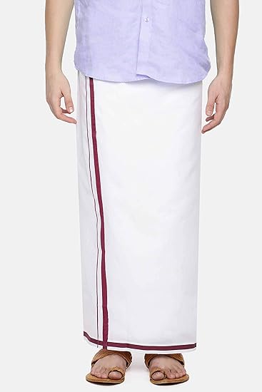 Mens Dhoti(Maroon)