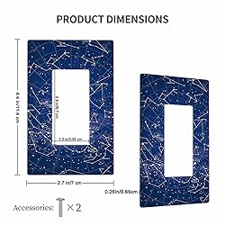 Moslion Star Map Constellation Single Rocker Wall