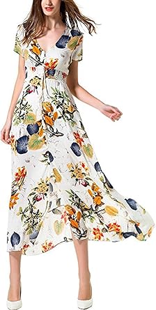 flowy summer dresses uk