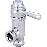 Central Brass 0333-L1/2 Self-Close Angle Stop in Chrome
