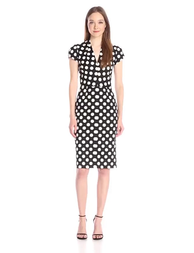 1940s Polka Dot Slip Dress S M