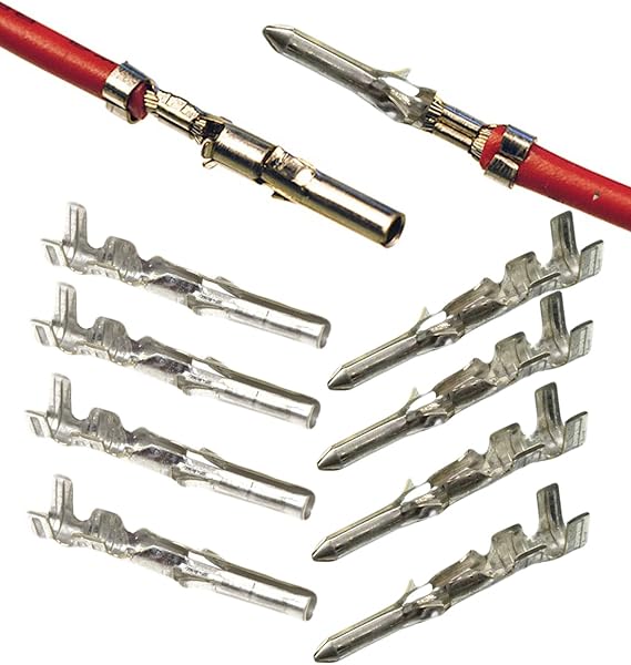 40 Pair) Molex 1824 AWG Gauge Pins 0.062" Male and Female Pins