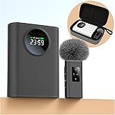 BSONE Voice Amplifier with Wireless Microphone for Teachers – Portable Bluetooth Clip-On PA System with Lapel Mic and Speaker for Classroom,Tour Guide, Meeting Presentation, Conference