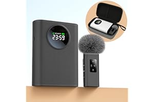 BSONE Voice Amplifier with Wireless Microphone for Teachers – Portable Bluetooth Clip-On PA System with Lapel Mic and Speaker for Classroom,Tour Guide, Meeting Presentation, Conference