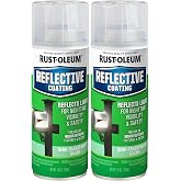 Rust-Oleum 214944 Specialty Reflective Spray, Semi Transparent Clear Finish,10oz - Pack of 2