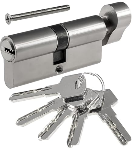Cylindre De Verrouillage CISA Eurolock 65mm + 3 Clés - Inutilisé