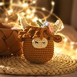 CROCHET BOX Complete Crochet Kit for Beginners Highland Cow Flower Style view 7