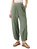 Xiaoxuemeng Womens Baggy Wide Leg Pants Casual