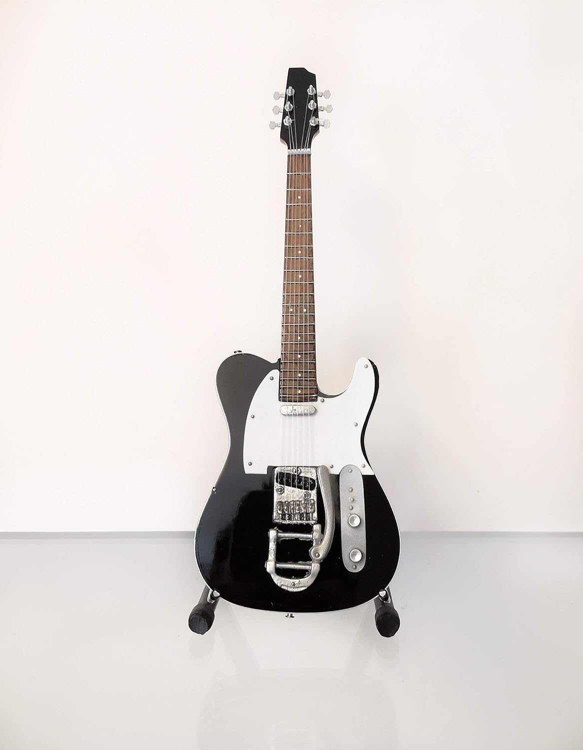 John 5, Miniature Guitar Replica, Music Gifts, Handmade Ornamental 1/4 Scale, Includes a Display Box - Image 5