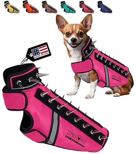 Chihuahua Anti Predator Dog Vest Spike Bite Anti Hawk Vest For