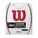 Wilson NXT 17 Tennis String - Set, Black