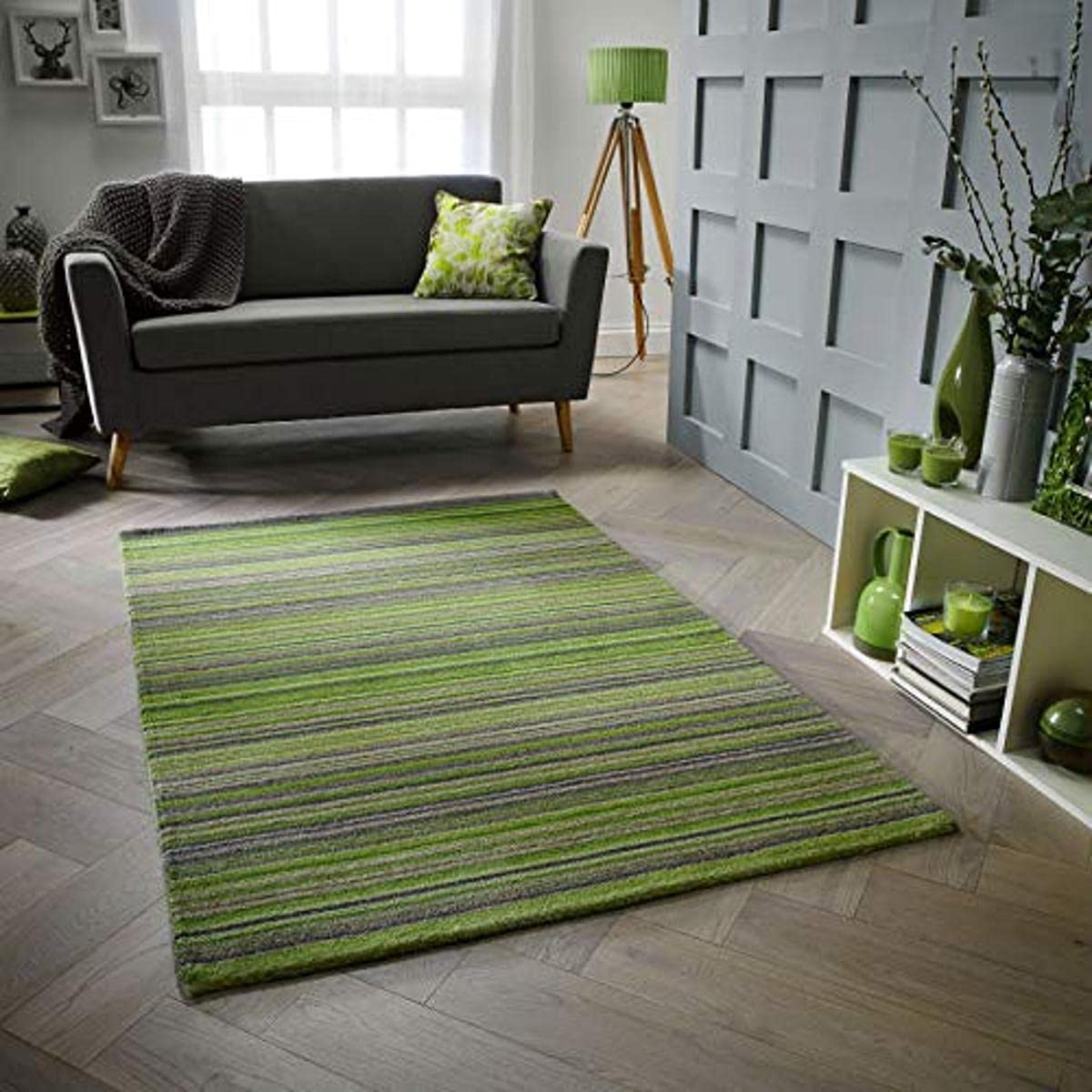 Rugs Direct Rug, 100% wool, Green, 120cm x 170cm