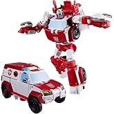 Transformers Age of the Primes Autobot Ratchet, Deluxe Class 5.75-inch Converting Action Figure, Robot Toys for Ages 8+