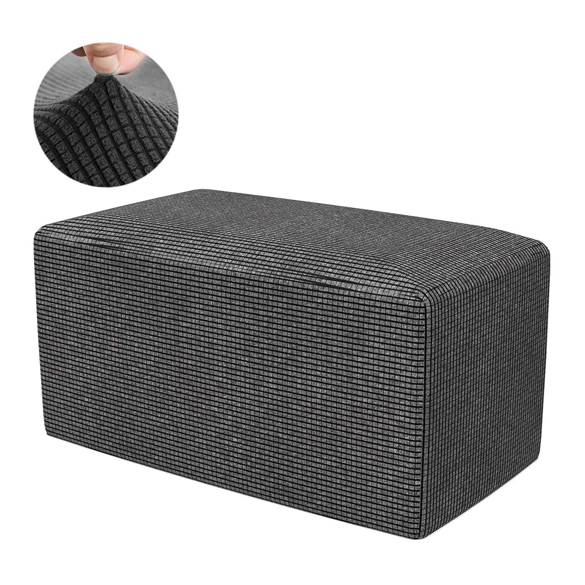 Best Ottoman Black 45 Inch