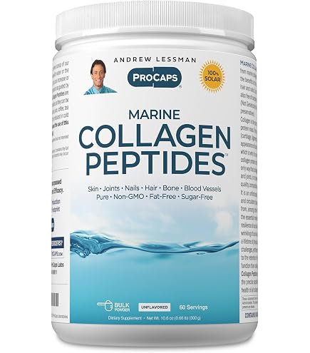 Amazon.com: ANDREW LESSMAN Marine Collagen Peptides Powder and MSM