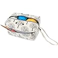 Luxja Small Yarn Storage Bag, Portable Knitting Bag for Yarn Skeins, Crochet Hooks, Knitting Needles (up to 8 Inches) and Oth