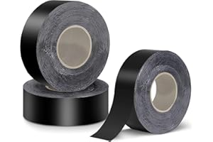 Dongxw Joist Tape for Decking 2" X 50', Butyl Joist Deck Tape Waterproof Deck Flashing Tape Anti-Corrosion for Wood Joists and Beams, 3 Rolls